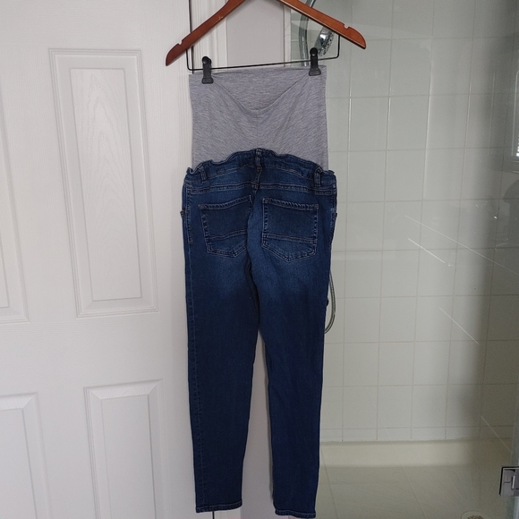 GeBe Maternity over-the-bump skinny jeans, mid-wash, SZ 4 (US) - Picture 3 of 7